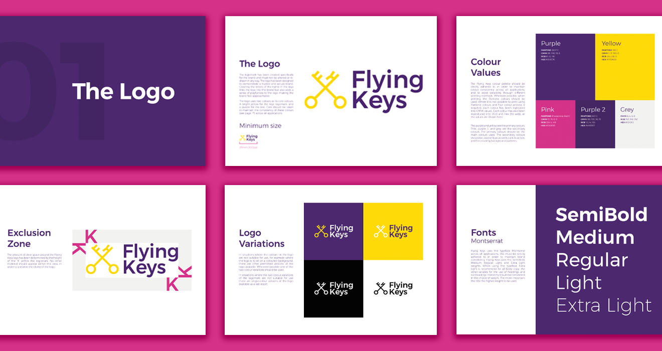 Flying Keys brand guidelines